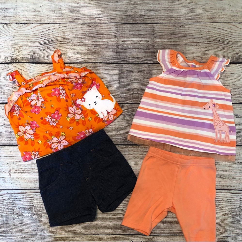 (20% OFF 4+) A59-Carter’s infant girls 2pc sets